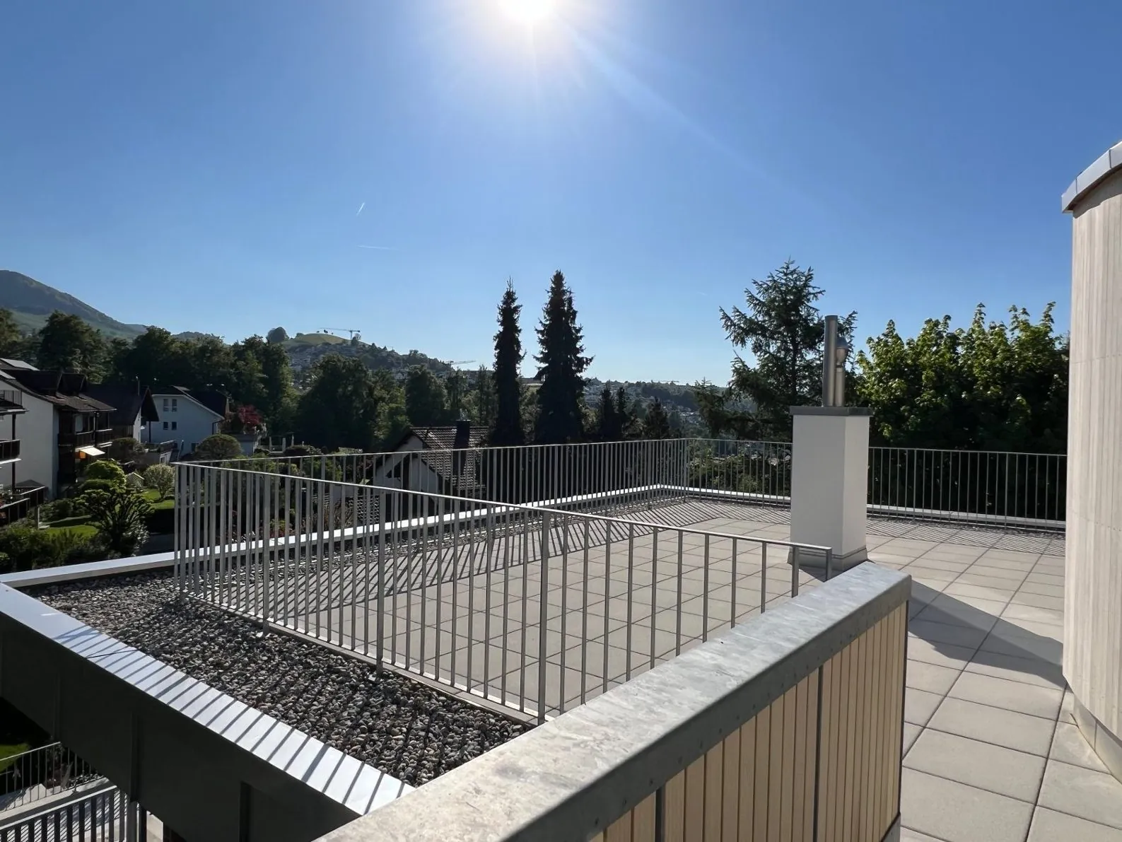 Die Dachterrasse